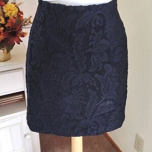 H & M Black Lace Skirt
